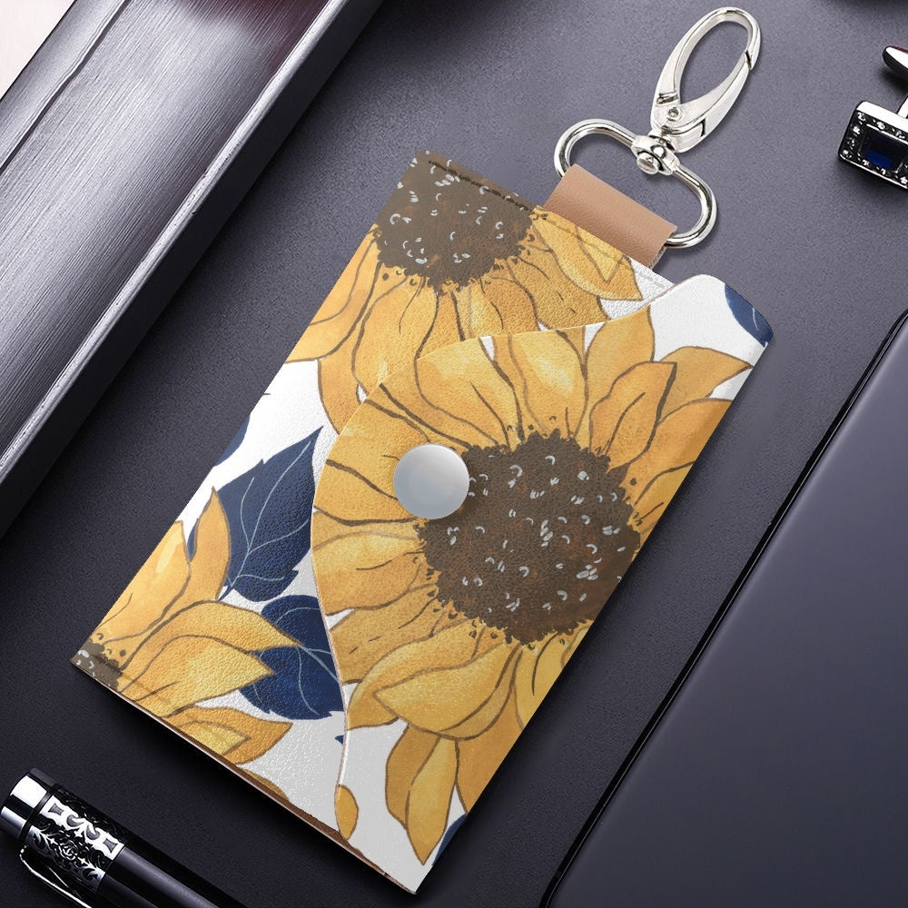 Sunflower Haven Key Holder Case - Kim’s Signature Beauty & Accessories    (Store description)
