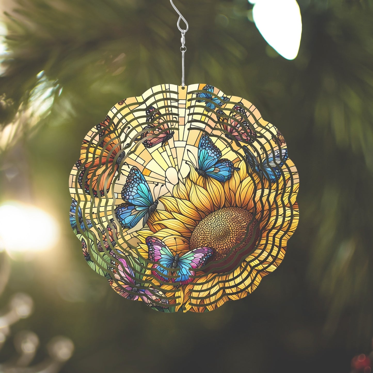 Butterfly Garden Wind Spinner - Kim’s Signature Beauty & Accessories    (Store description)