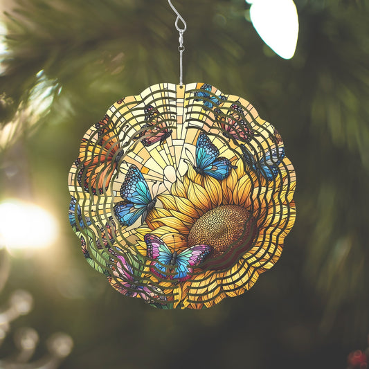 Butterfly Garden Wind Spinner - Kim’s Signature Beauty & Accessories    (Store description)