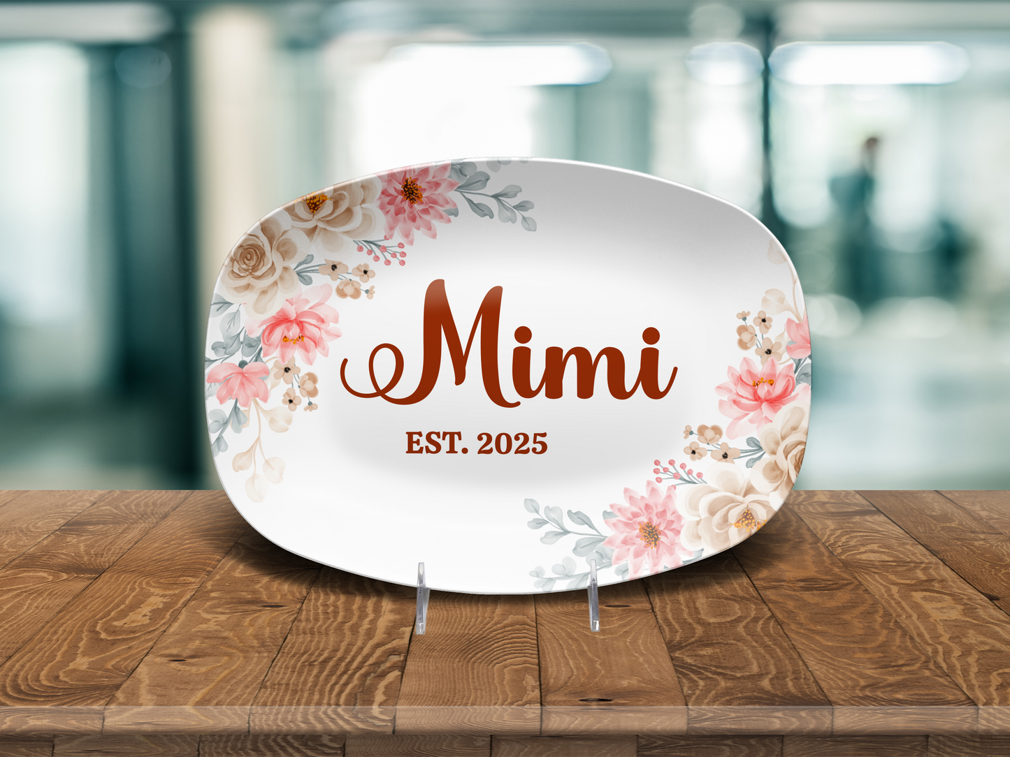 Mom & Grandmother's Platter (Choose Name) - Kim’s Signature Beauty & Accessories    (Store description)