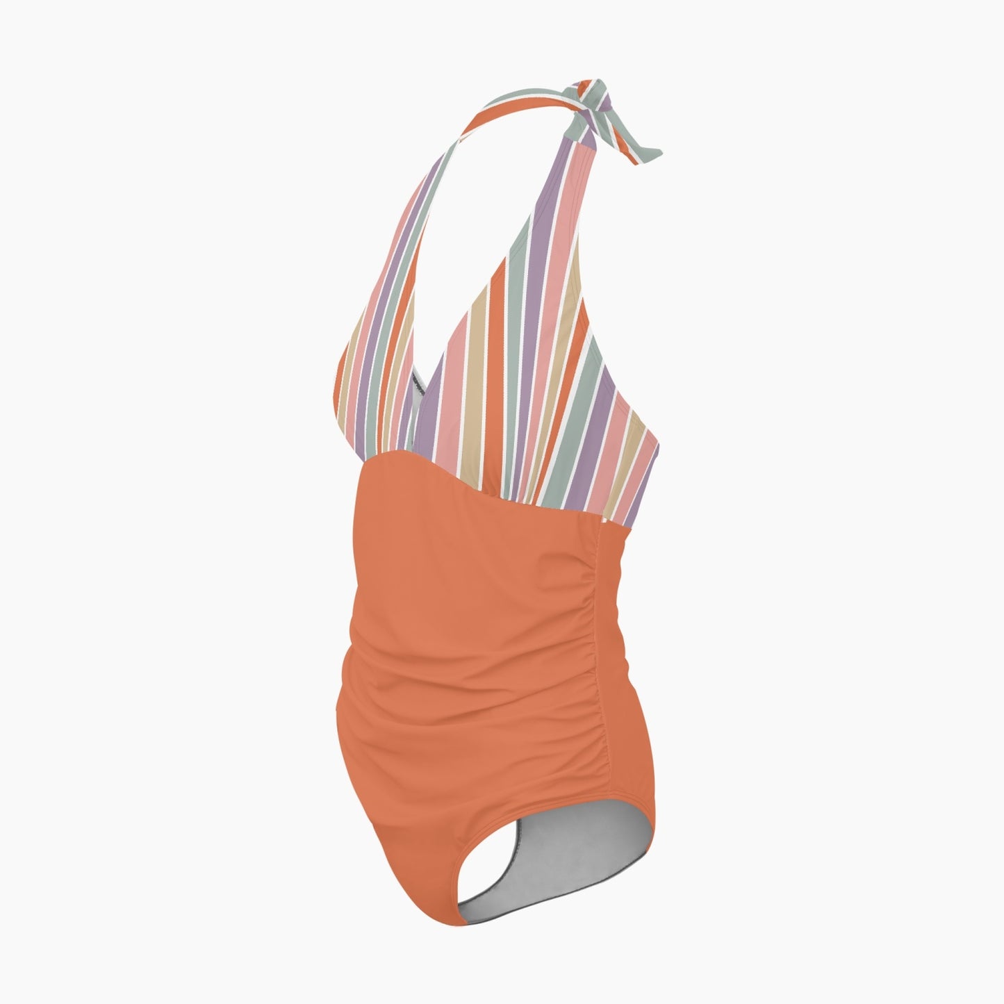 Sunny Stripes | Women's One-Piece Swimsuit - Kim’s Signature Beauty & Accessories    (Store description)