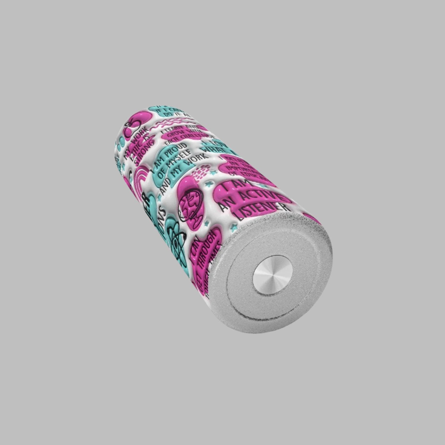 Teacher Affirmations | Straight Skinny Tumbler - Kim’s Signature Beauty & Accessories    (Store description)