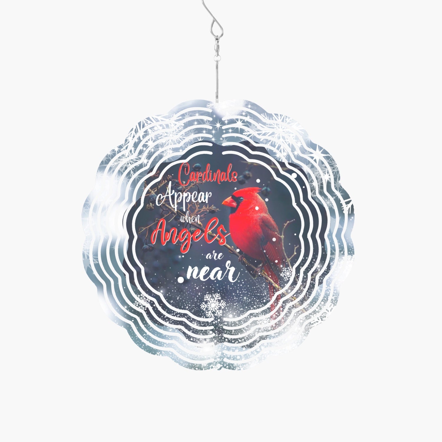 Cardinals Apperar |  Flower Wind Spinner - Kim’s Signature Beauty & Accessories    (Store description)