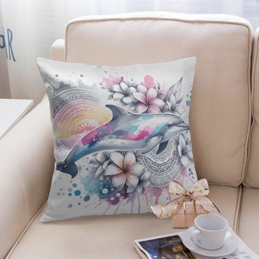 Dynamic Dolphin Undersea Pillow Cover - Kim’s Signature Beauty & Accessories    