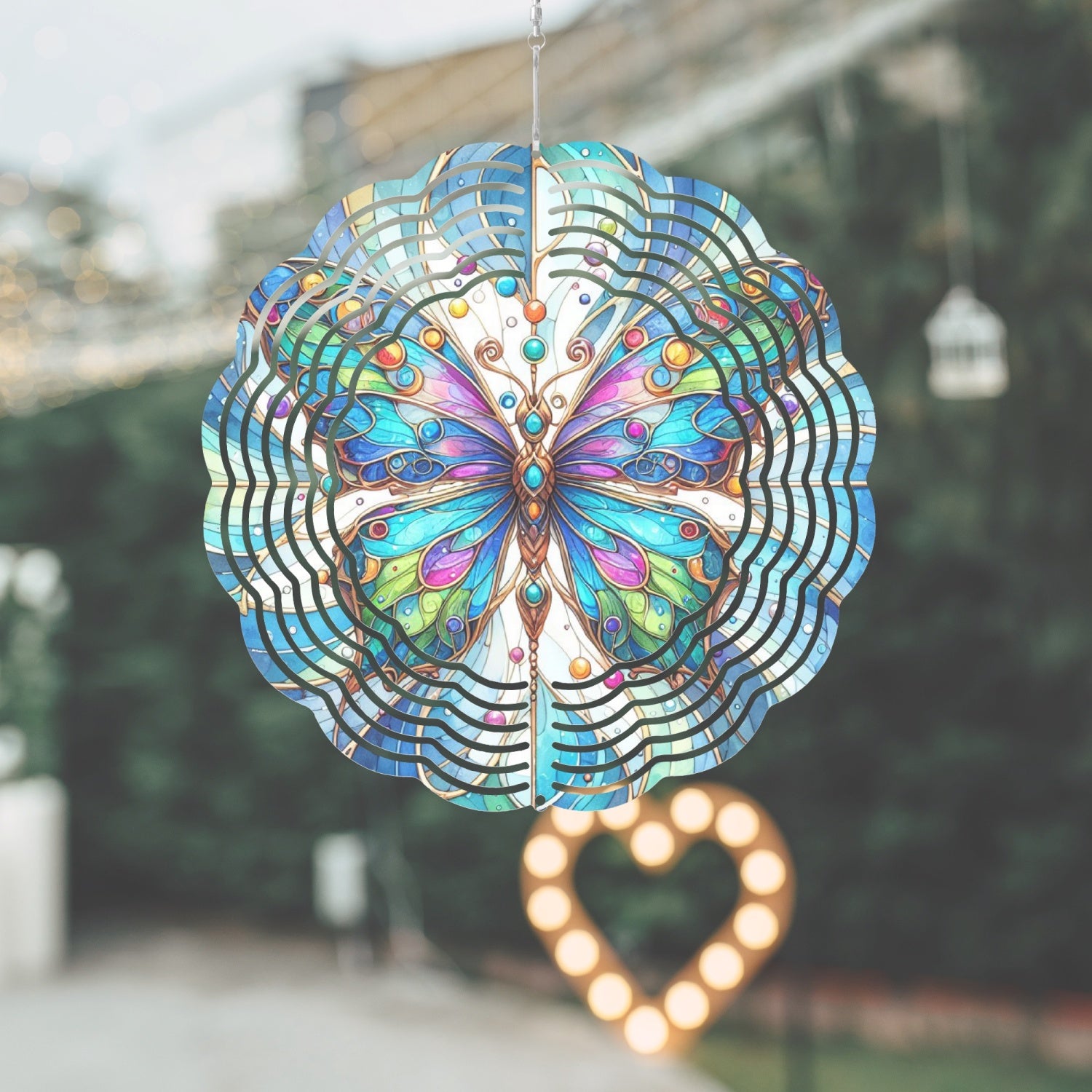 Color of Hope Wind Spinner - Kim’s Signature Beauty & Accessories    (Store description)