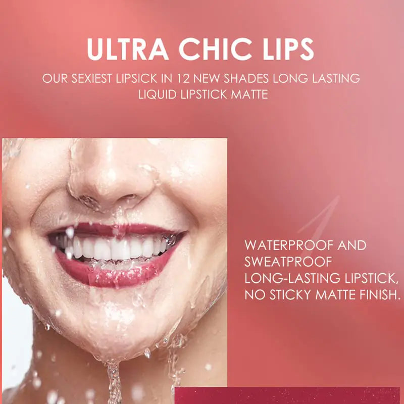 6Pcs Matte Liquid Lipstick + Lip Liner Set - Kim’s Signature Beauty & Accessories    (Store description)