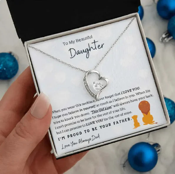 Pure Hearts Message Card Necklace - Kim’s Signature Beauty & Accessories    (Store description)