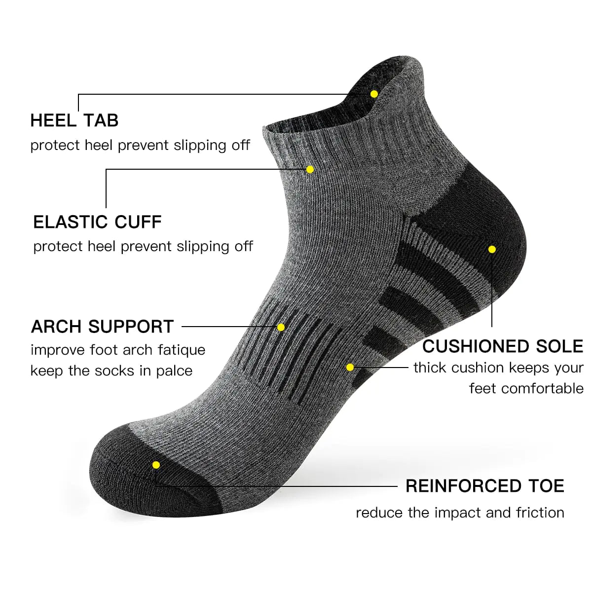 Men's 10 Pack Low Cut Socks - Kim’s Signature Beauty & Accessories    (Store description)