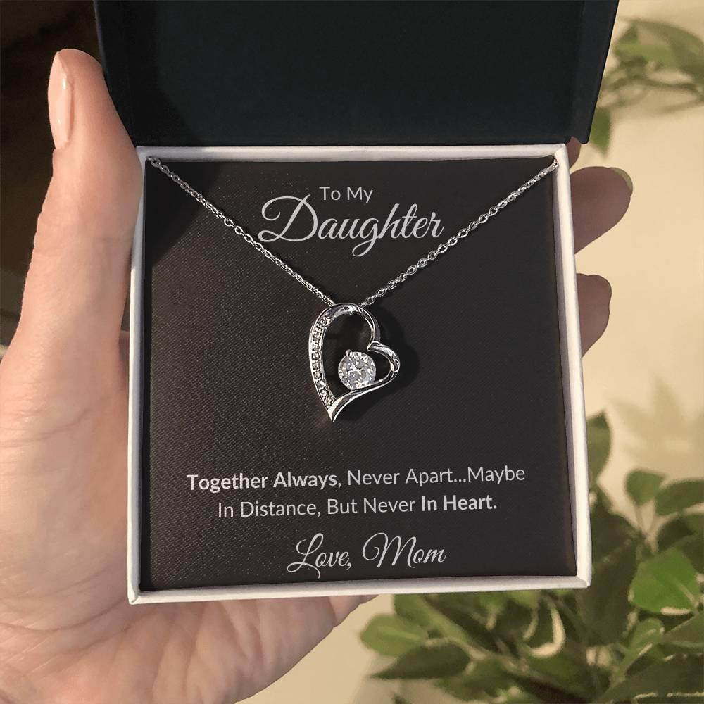 To My Daughter Forever Love Necklace - Kim’s Signature Beauty & Accessories    (Store description)