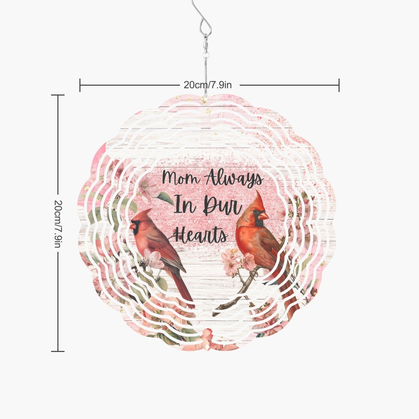 Always in Our Heart Wind Spinner - Kim’s Signature Beauty & Accessories    (Store description)