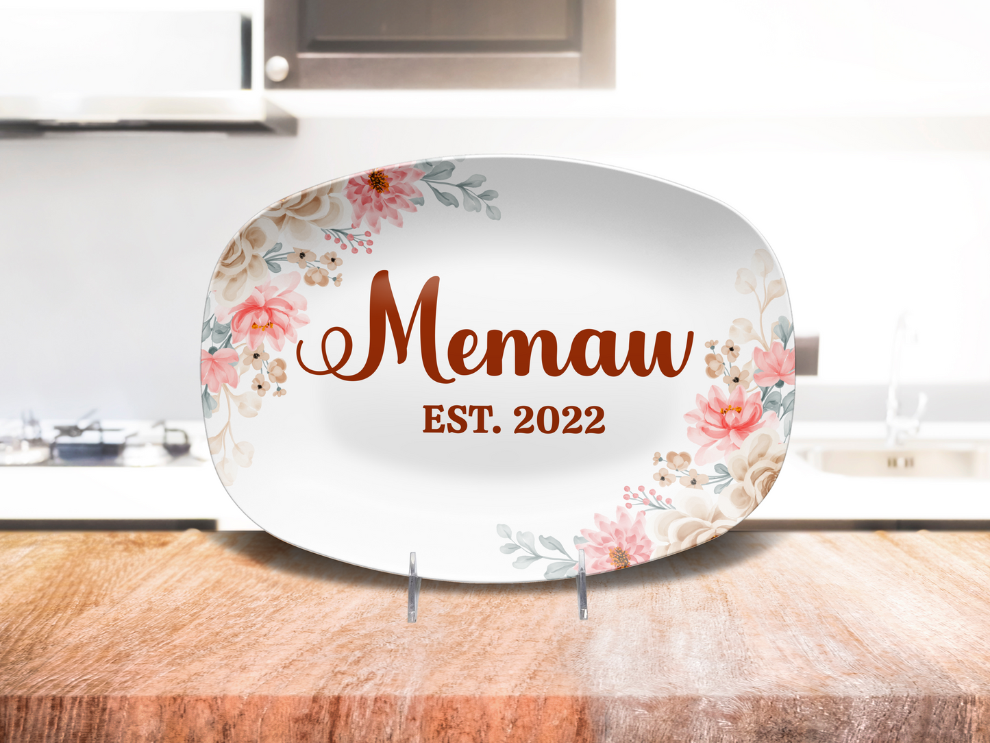 Mom & Grandmother's Platter (Choose Name) - Kim’s Signature Beauty & Accessories    (Store description)