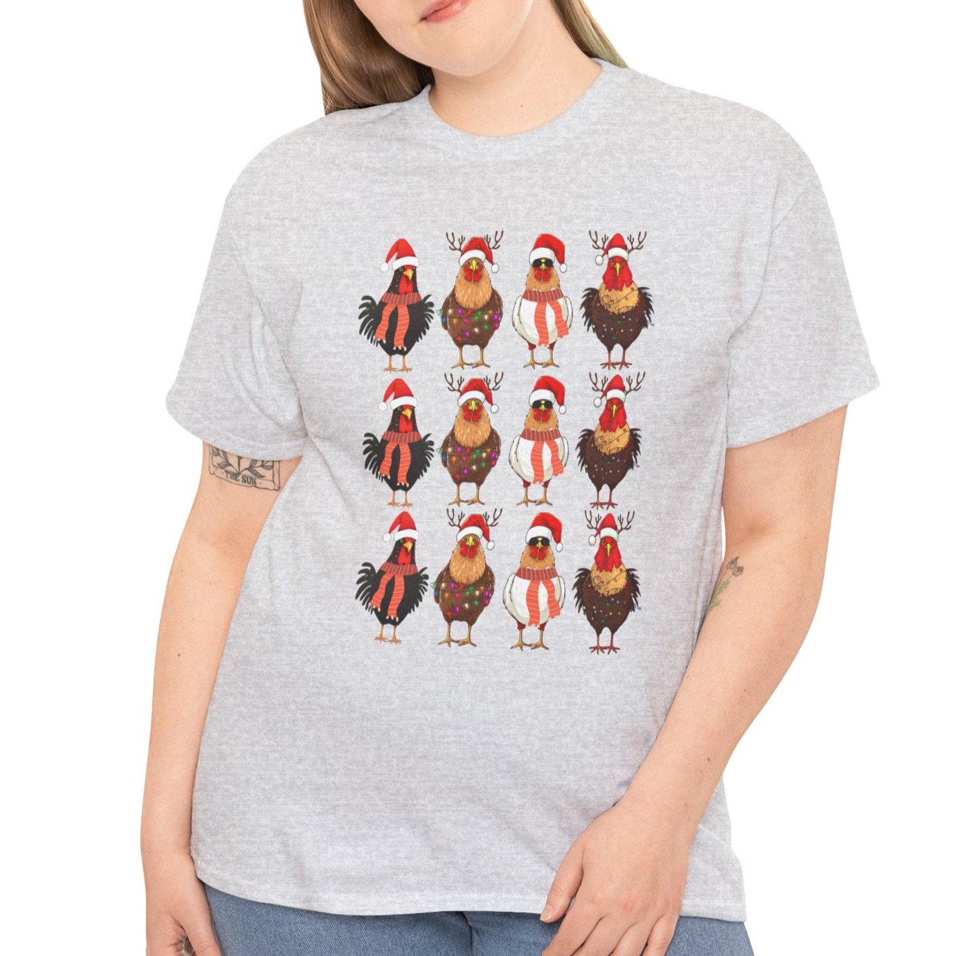 Chicken Christmas Tee - Kim’s Signature Beauty & Accessories    (Store description)