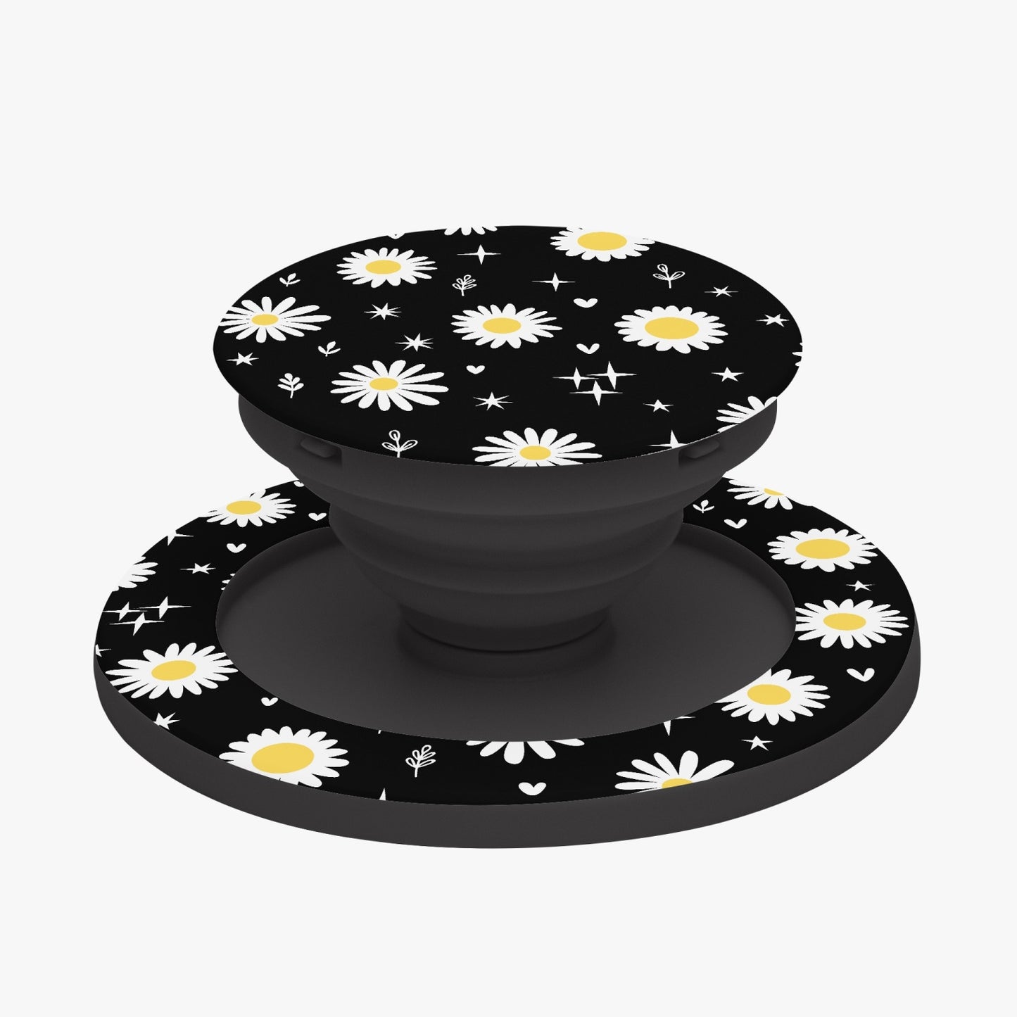 Flowered Magnetic Collapsible Grip And Stand - Kim’s Signature Beauty & Accessories    