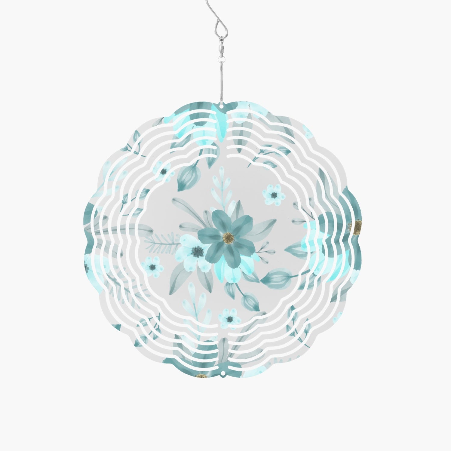 Blue Beauty Wind Spinner - Kim’s Signature Beauty & Accessories    (Store description)