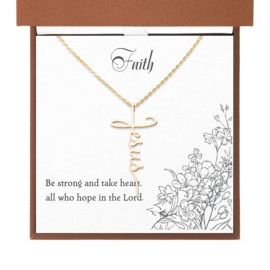 I Am the Way - Cross Necklace - Kim’s Signature Beauty & Accessories    (Store description)