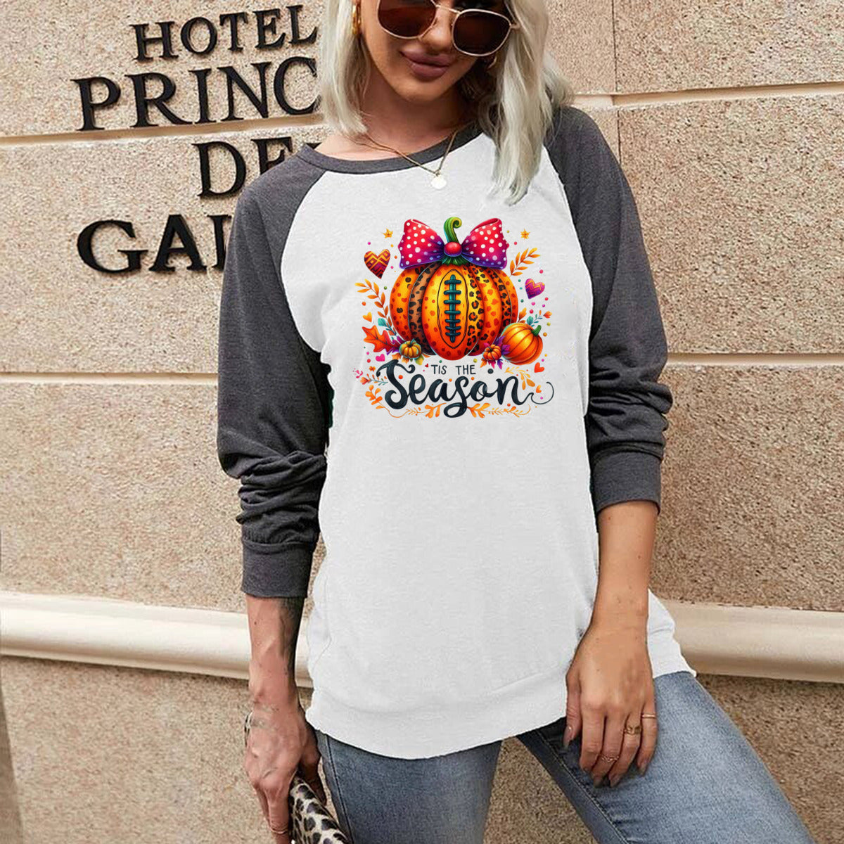 Tis The Season Long Sleeve Tee - Kim’s Signature Beauty & Accessories    (Store description)