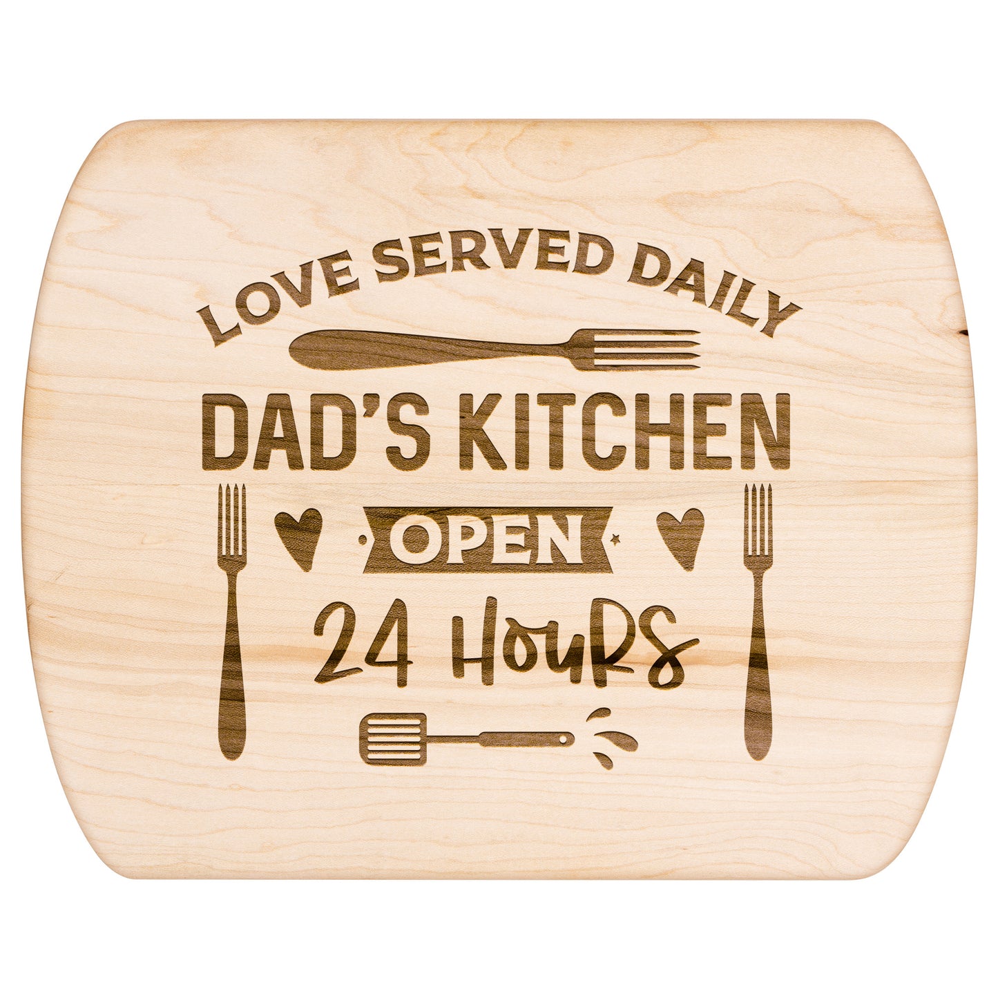 love served cutting board - Kim’s Signature Beauty & Accessories    