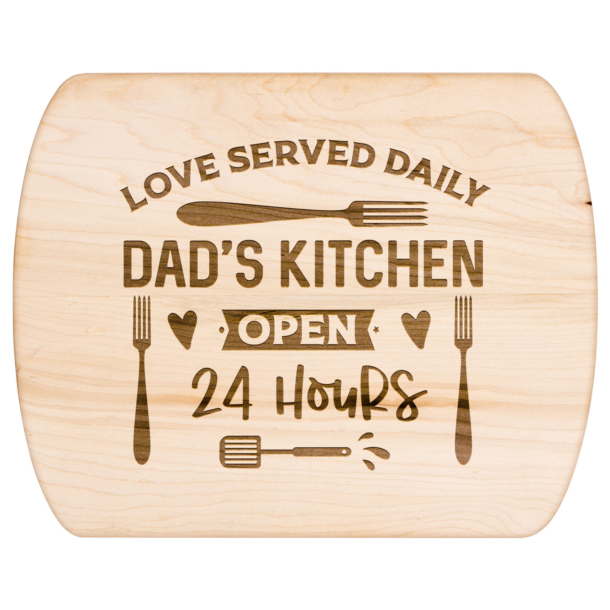 love served cutting board - Kim’s Signature Beauty & Accessories    