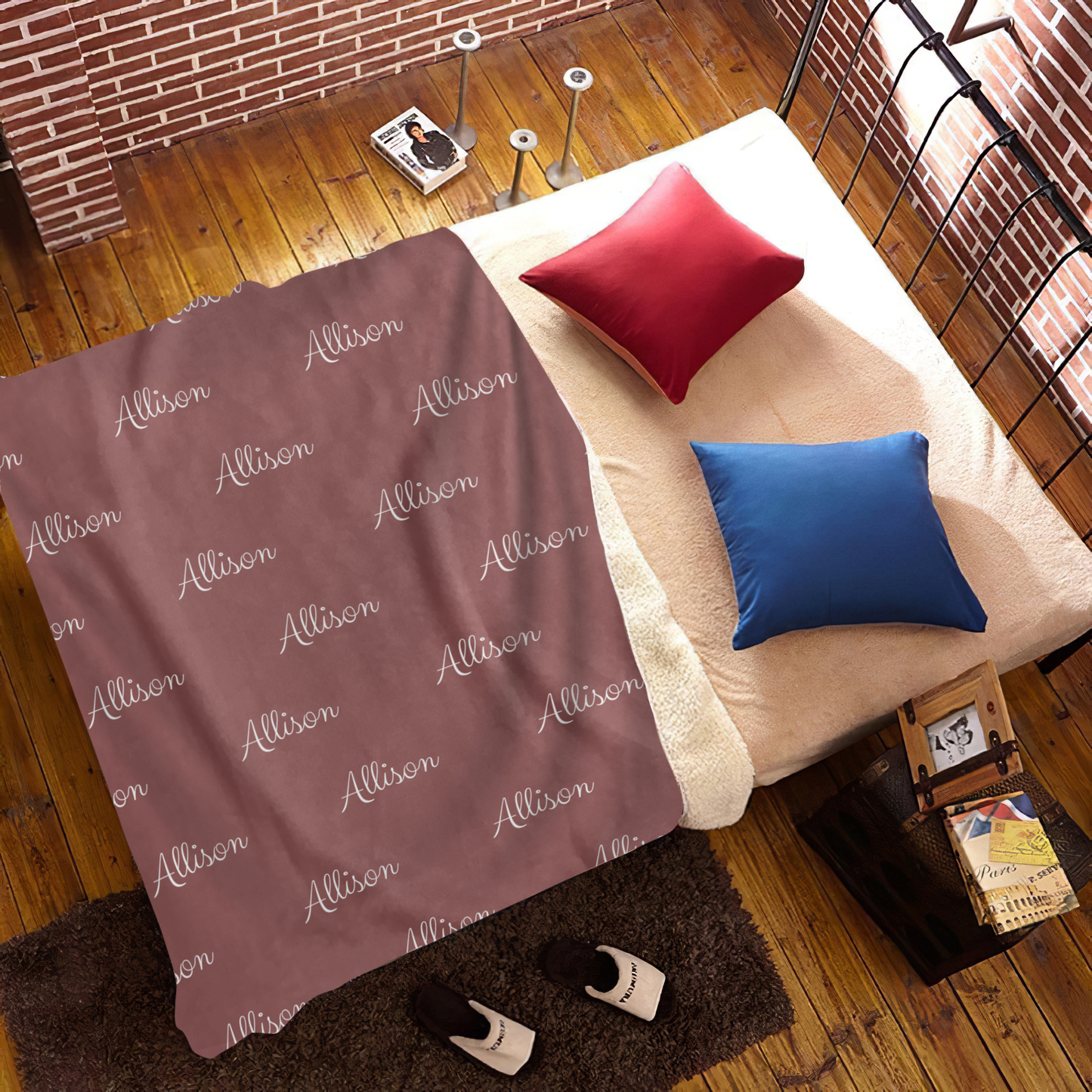 Personalized Name Fleece Blankets - Kim’s Signature Beauty & Accessories    