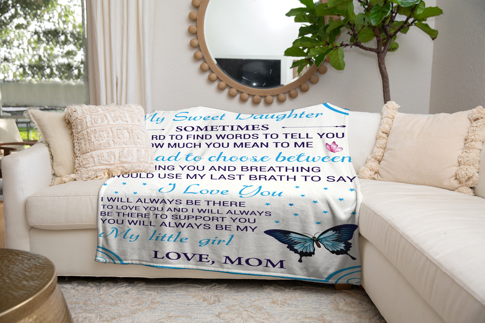 My Little Girl Blanket (50X60) - Kim’s Signature Beauty & Accessories    (Store description)