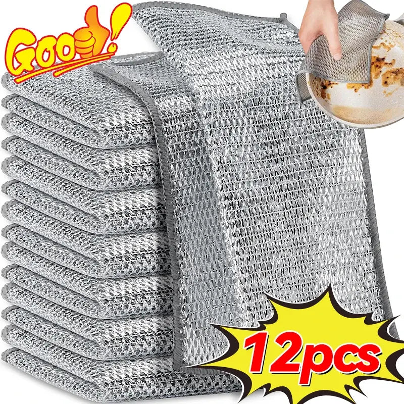 Magic Metal Cleaning Cloth (12 Piece Set) - Kim’s Signature Beauty & Accessories    