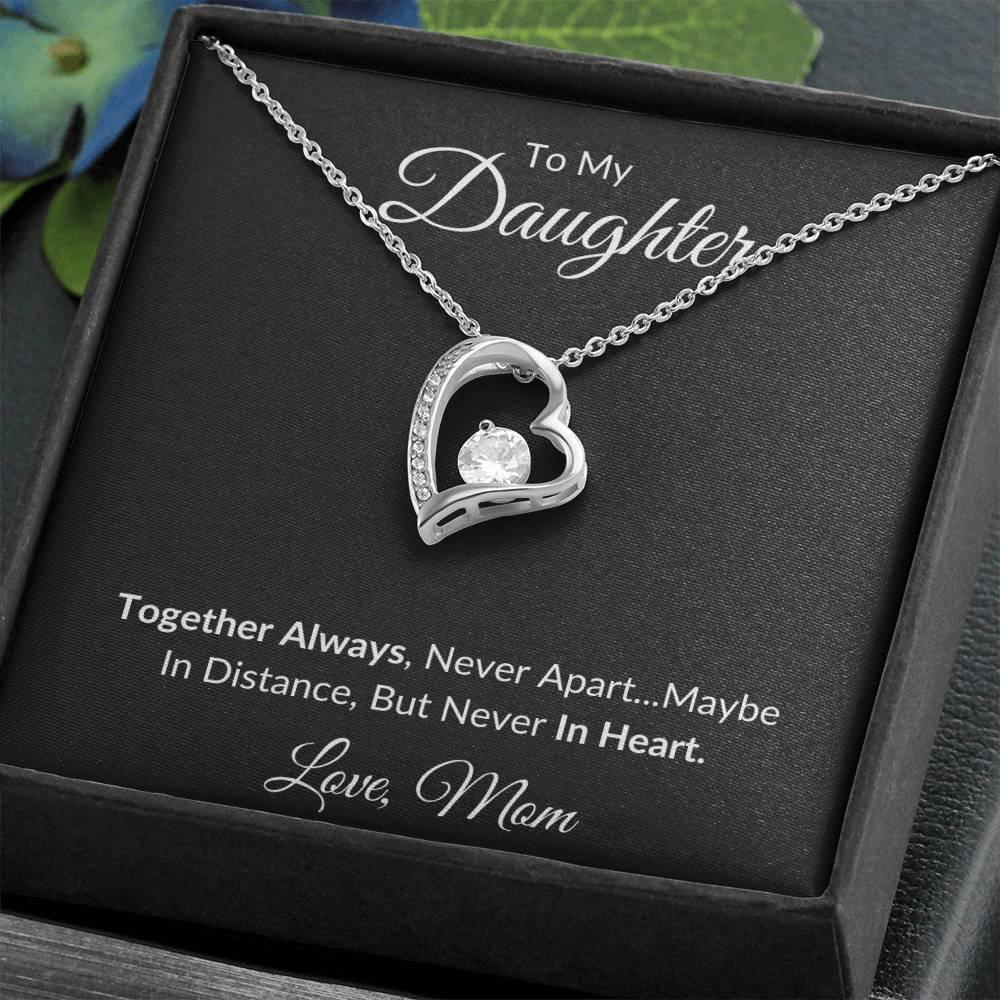 To My Daughter Forever Love Necklace - Kim’s Signature Beauty & Accessories    (Store description)