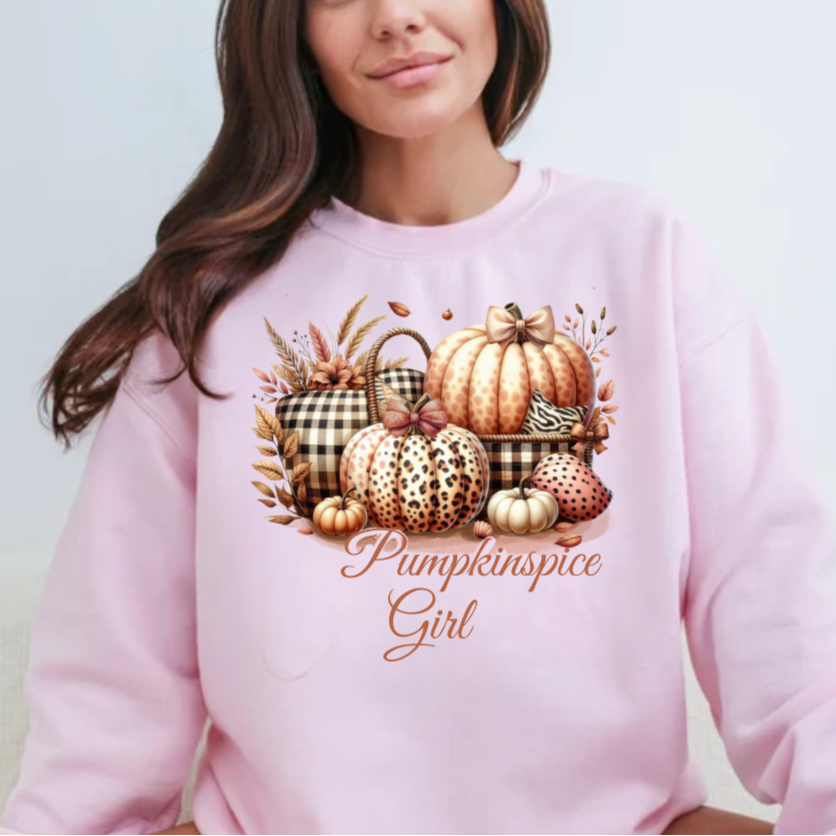 Pumpkin Spice Girl Tee or Sweatshirt - Kim’s Signature Beauty & Accessories    