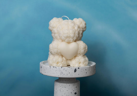 Rose Bear Candle - Kim’s Signature Beauty & Accessories    (Store description)