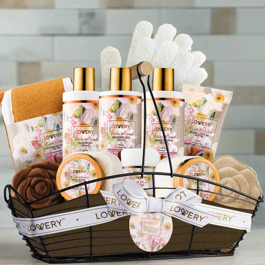 Bath and Body Gift Set for Women Vanilla Coconut - Kim’s Signature Beauty & Accessories    (Store description)