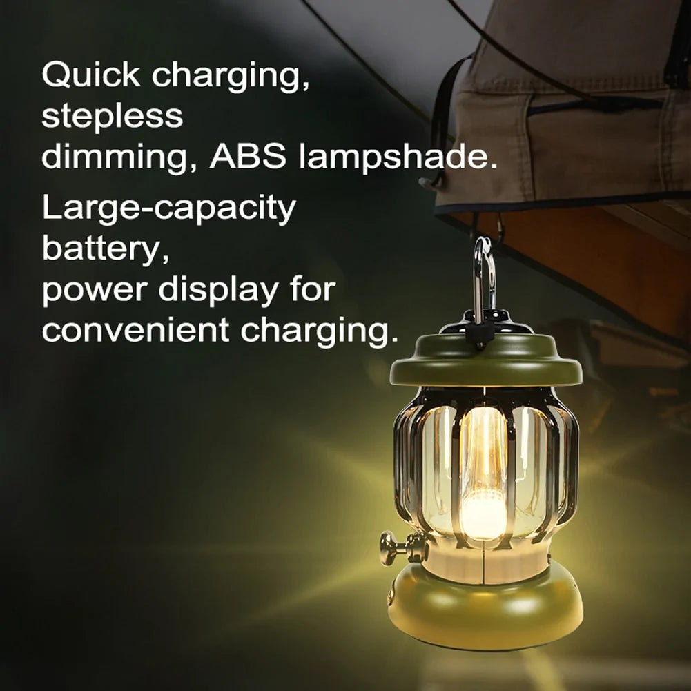 Camping LED Lantern - Kim’s Signature Beauty & Accessories    (Store description)