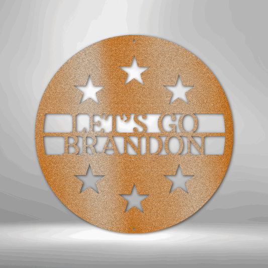 6 Star Monogram - Steel Sign - Kim’s Signature Beauty & Accessories    