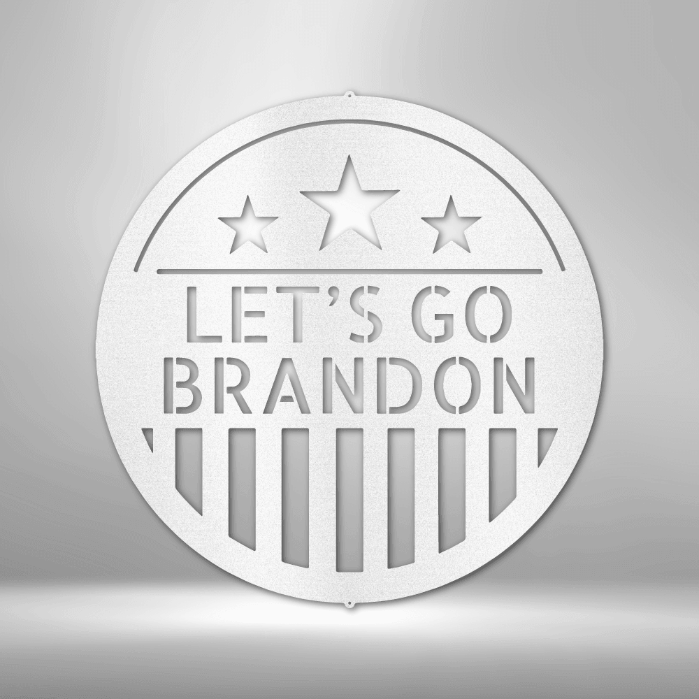 America Plaque Monogram - Steel Sign - Kim’s Signature Beauty & Accessories    