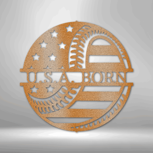 America's Pastime - Personalized | Metal Sign - Kim’s Signature Beauty & Accessories    