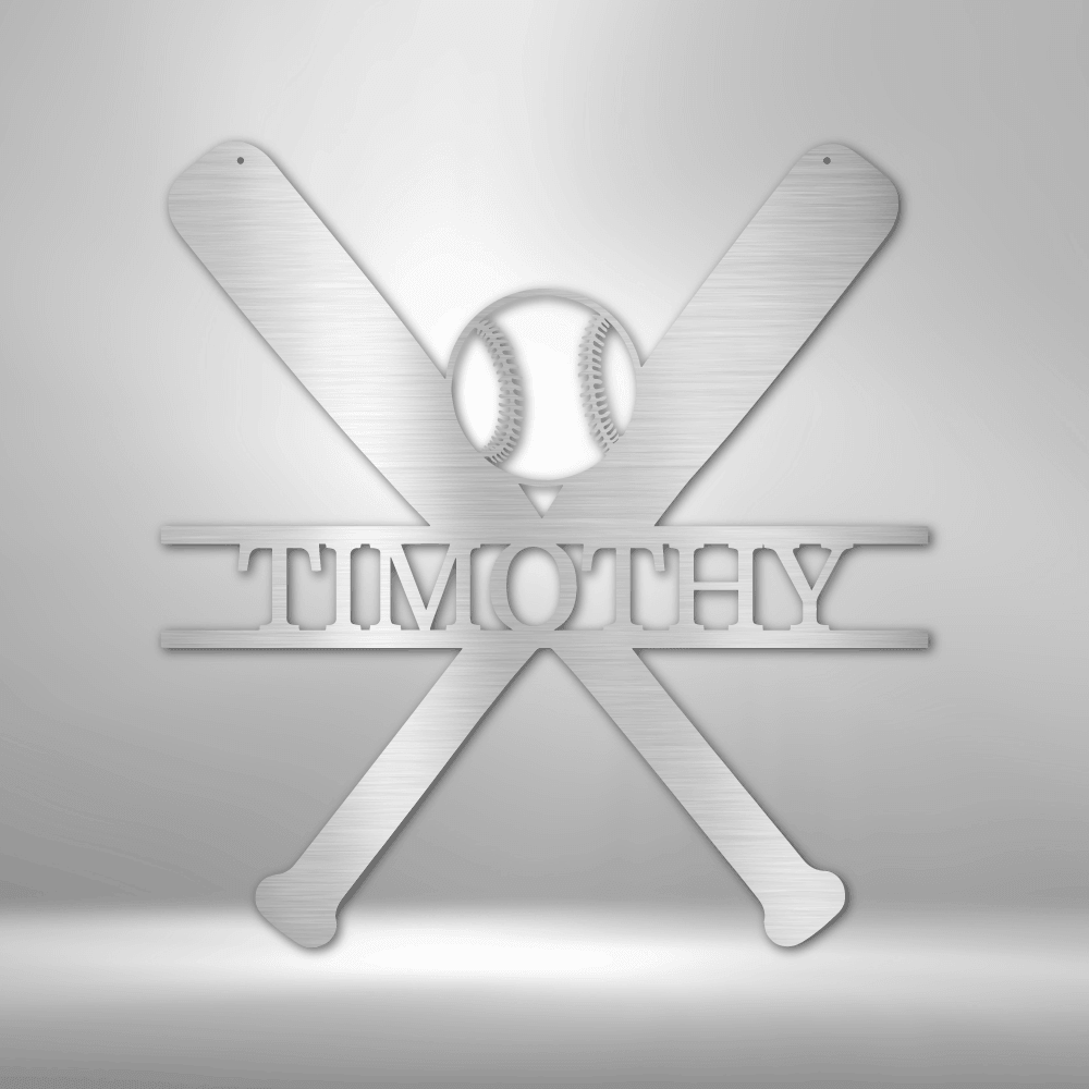 Batter Up - Metal Sign - Kim’s Signature Beauty & Accessories    
