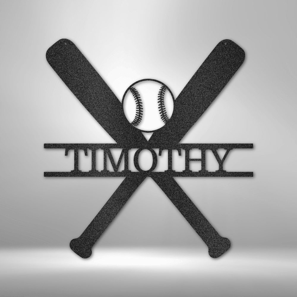 Batter Up - Metal Sign - Kim’s Signature Beauty & Accessories    