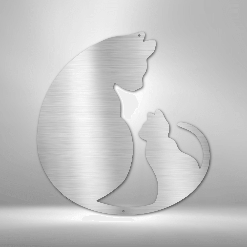 Cat Lover - Steel Sign - Kim’s Signature Beauty & Accessories    