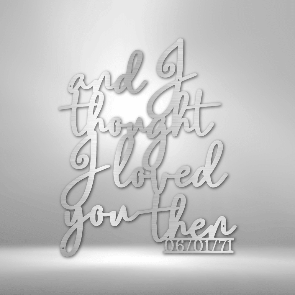 Ever Growing Love - Steel Sign - Kim’s Signature Beauty & Accessories    