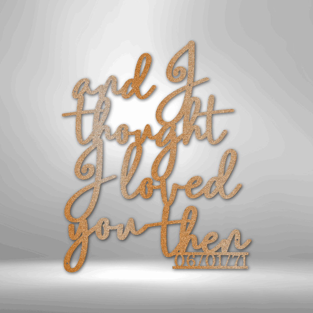 Ever Growing Love - Steel Sign - Kim’s Signature Beauty & Accessories    