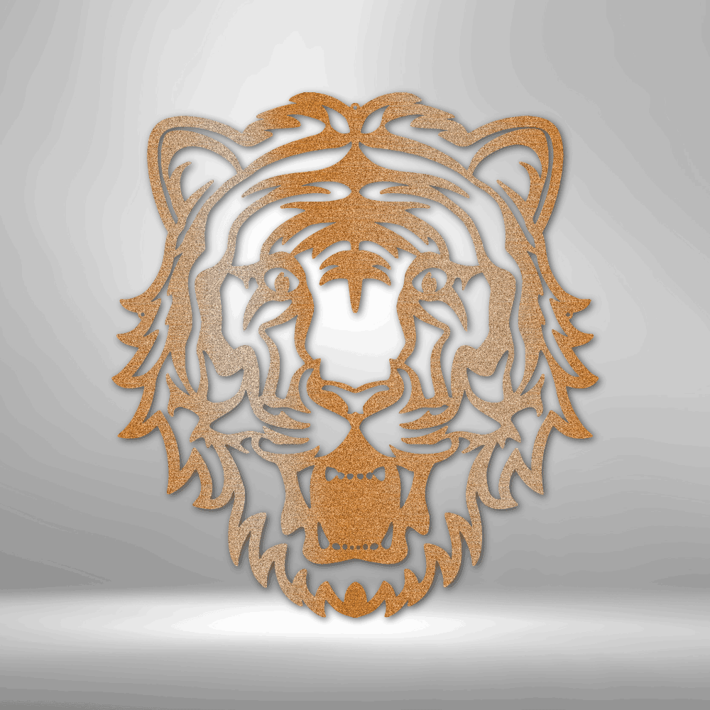 Eye of the Tiger - Metal Sign - Kim’s Signature Beauty & Accessories    