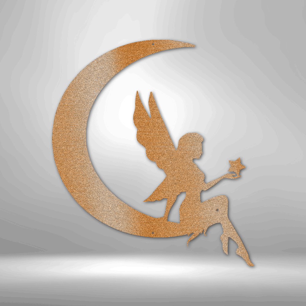 Fairy Moon - Steel Sign - Kim’s Signature Beauty & Accessories    
