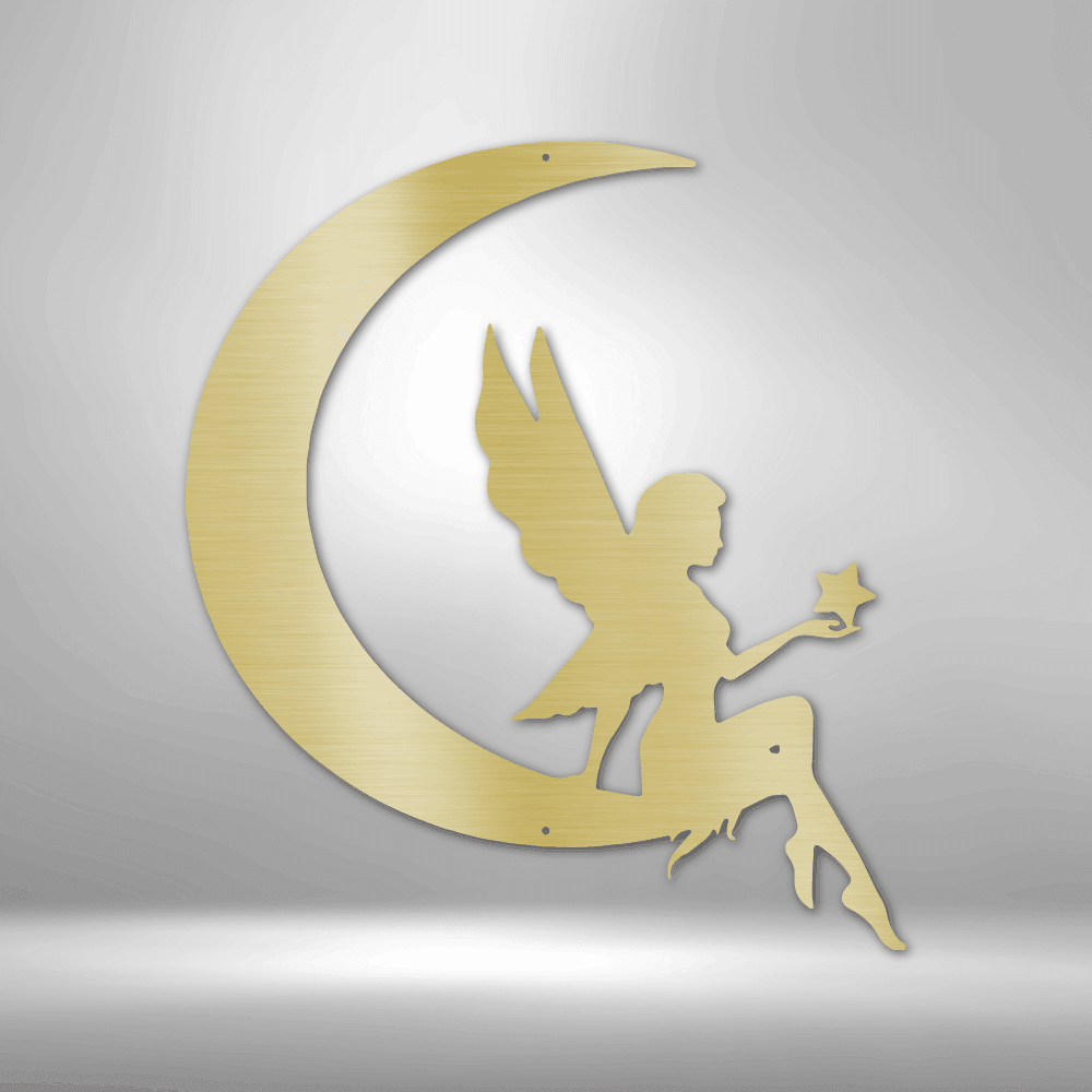 Fairy Moon - Steel Sign - Kim’s Signature Beauty & Accessories    
