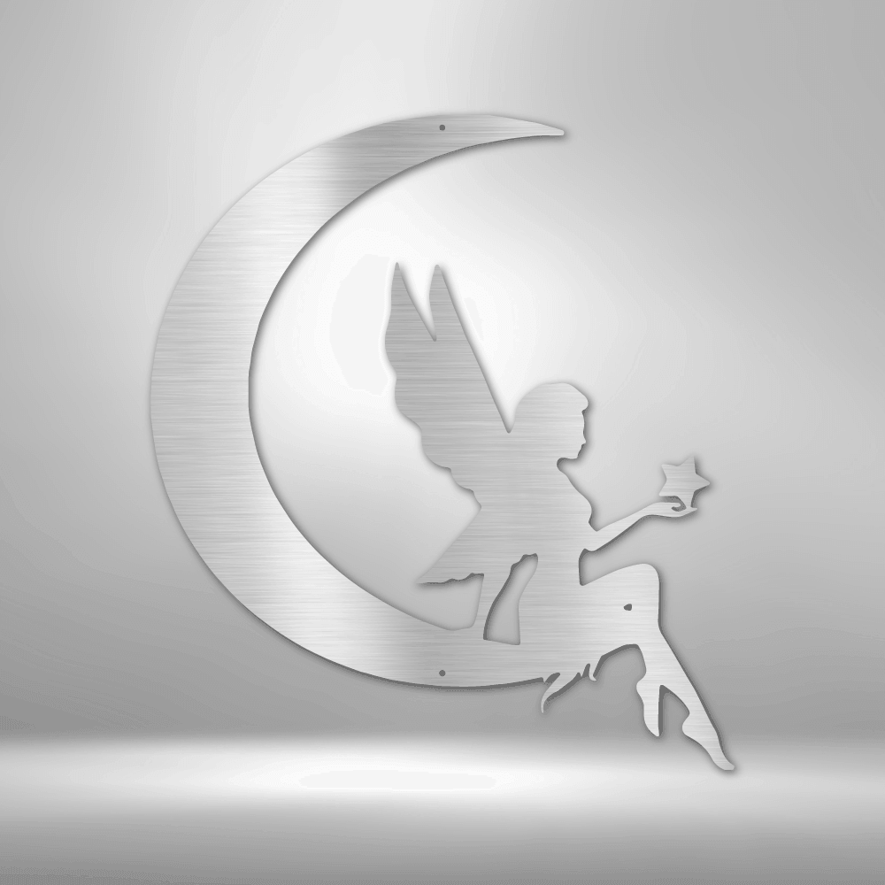 Fairy Moon - Steel Sign - Kim’s Signature Beauty & Accessories    
