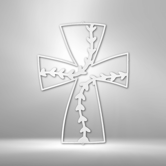 Faith In Baseball Metal Art - Kim’s Signature Beauty & Accessories    