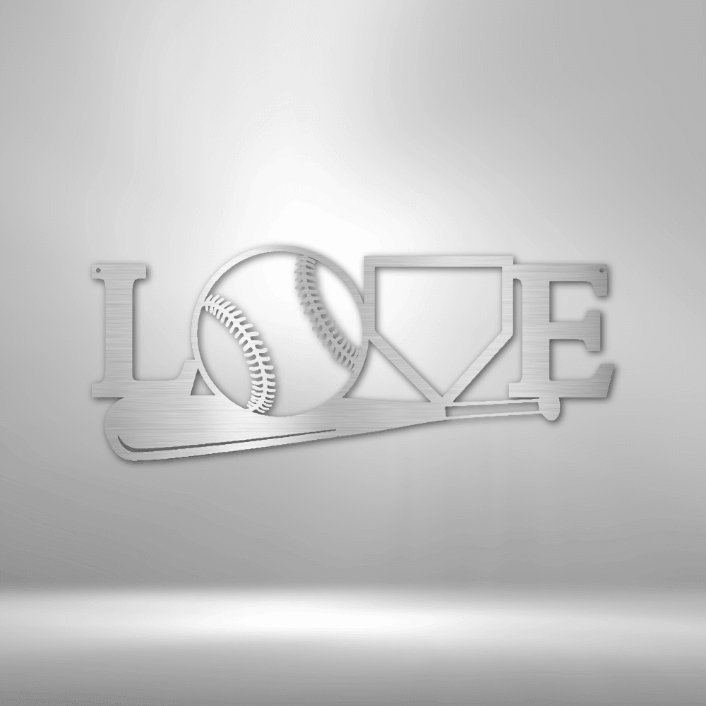 For The Love Of The Game - Metal Sign - Kim’s Signature Beauty & Accessories    