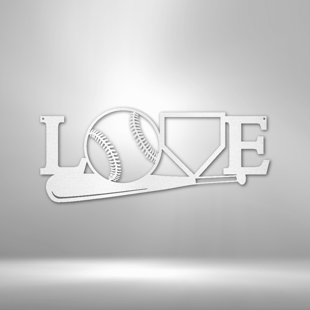 For The Love Of The Game - Metal Sign - Kim’s Signature Beauty & Accessories    
