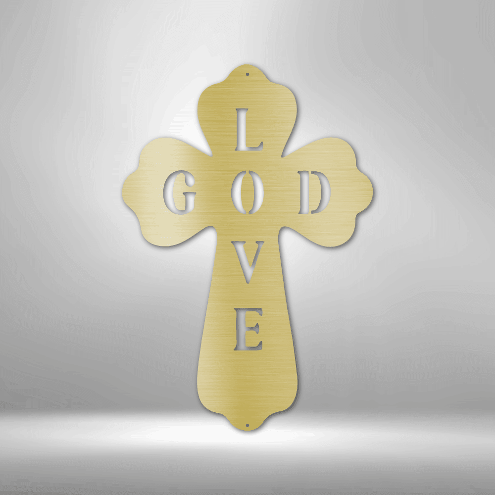 God Love - Steel Sign - Kim’s Signature Beauty & Accessories    