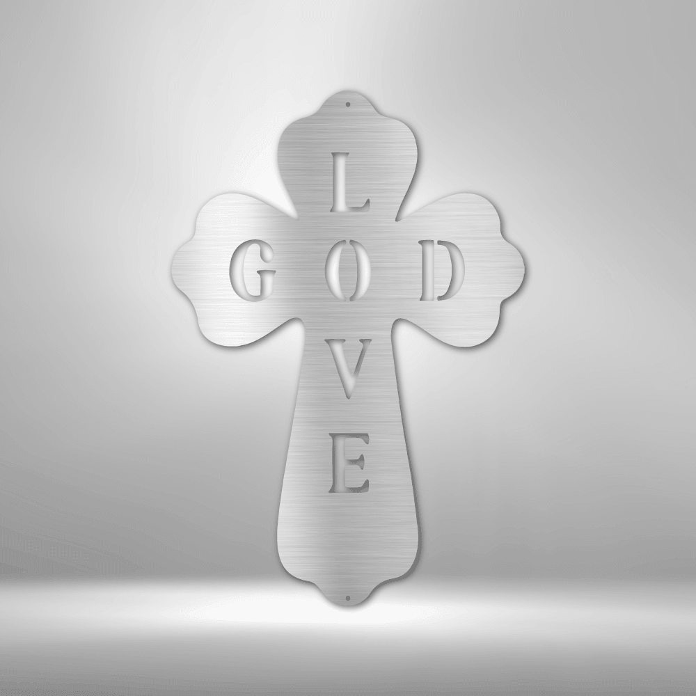 God Love - Steel Sign - Kim’s Signature Beauty & Accessories    
