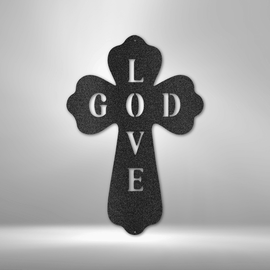 God Love - Steel Sign - Kim’s Signature Beauty & Accessories    