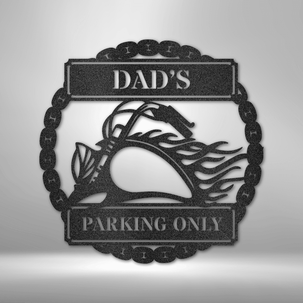 Hog Parking Plaque - Steel Sign - Kim’s Signature Beauty & Accessories    