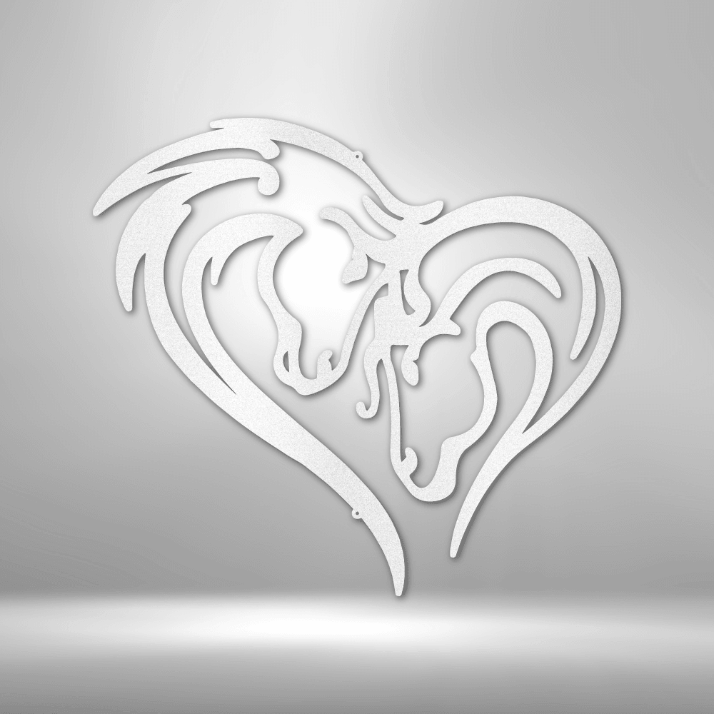 Horse Love - Steel Sign - Kim’s Signature Beauty & Accessories    